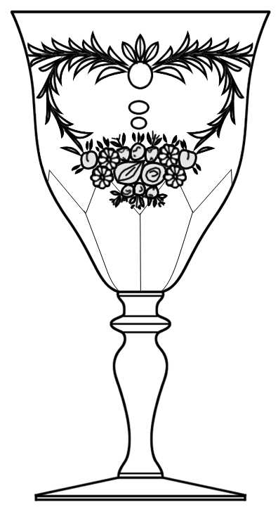Francis I (Special) Water Goblet by Hawkes-1