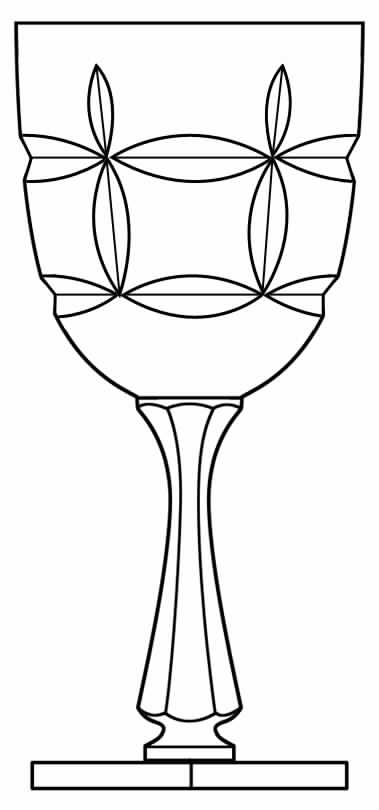 Kerry Water Goblet by Hawkes-1