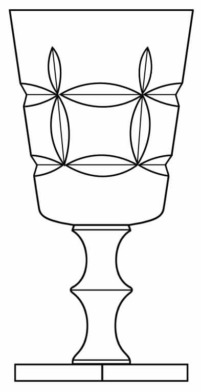 Kerry Water Goblet by Hawkes-1