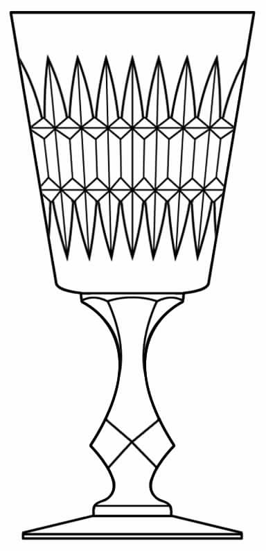 Kilkenny Water Goblet by Hawkes-1