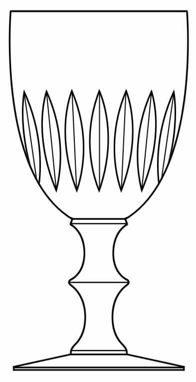 Kings Water Goblet by Hawkes-1