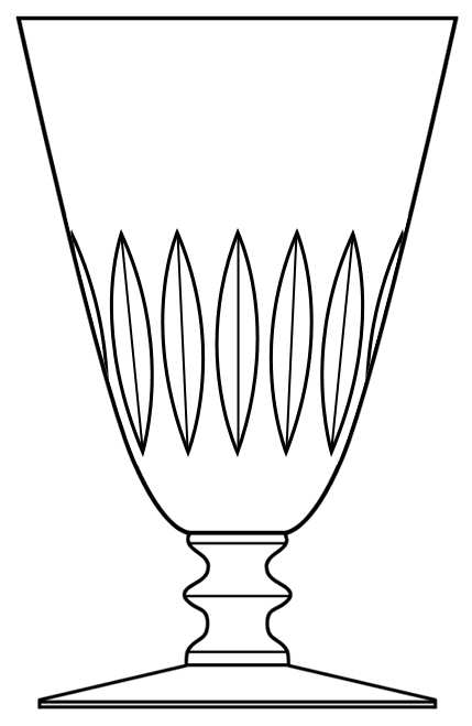 Kings Water Goblet by Hawkes-1