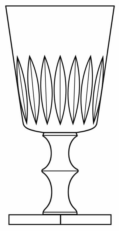 Kings Water Goblet by Hawkes-1