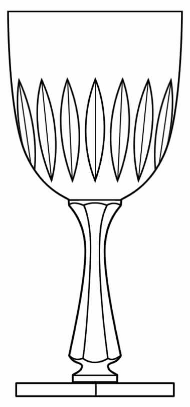Kings Water Goblet by Hawkes-1