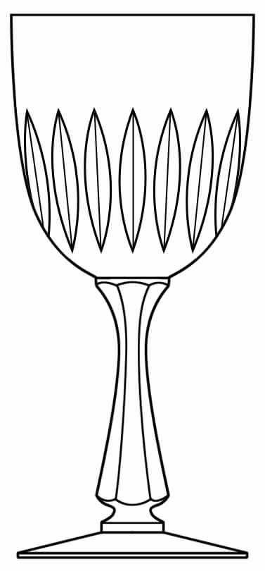 Kings Water Goblet by Hawkes-1