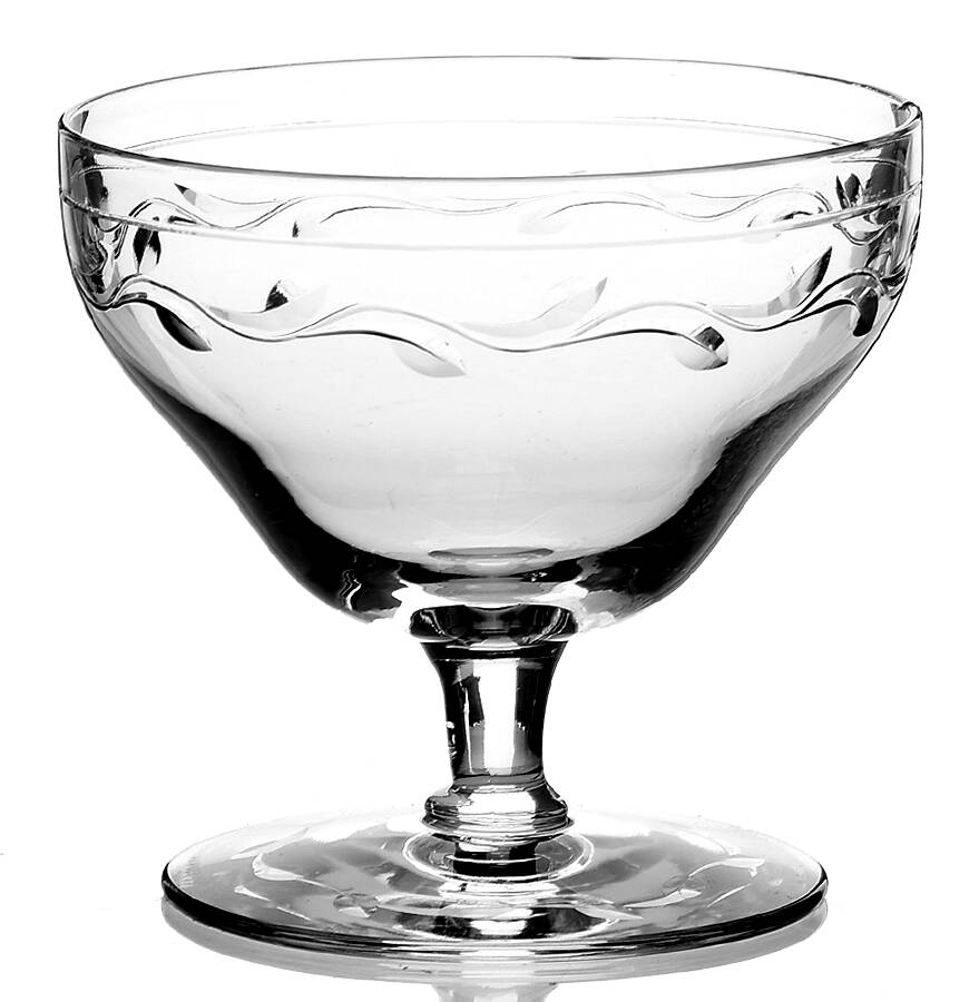 L-Rock Cut (Polished, Cut) Low Sherbet by Hawkes-1