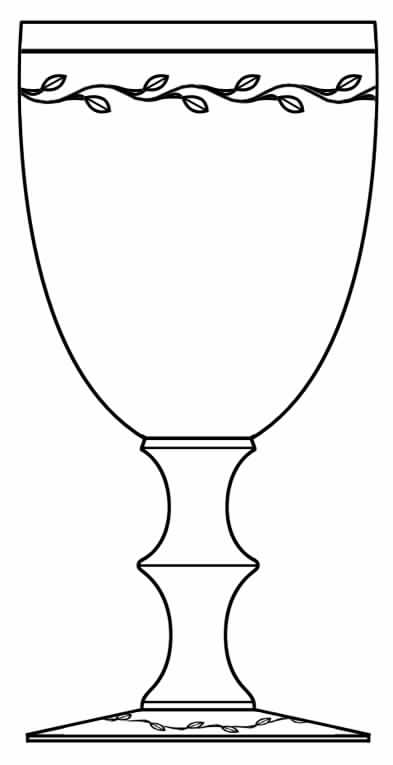 L Cut Stem #7330 Water Goblet by Hawkes-1