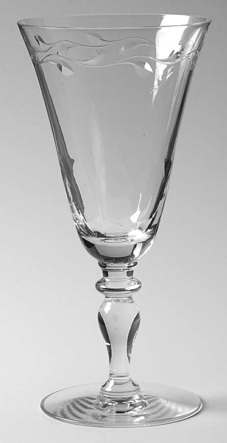 Laurel (Stem 6030) Water Goblet by Hawkes-1