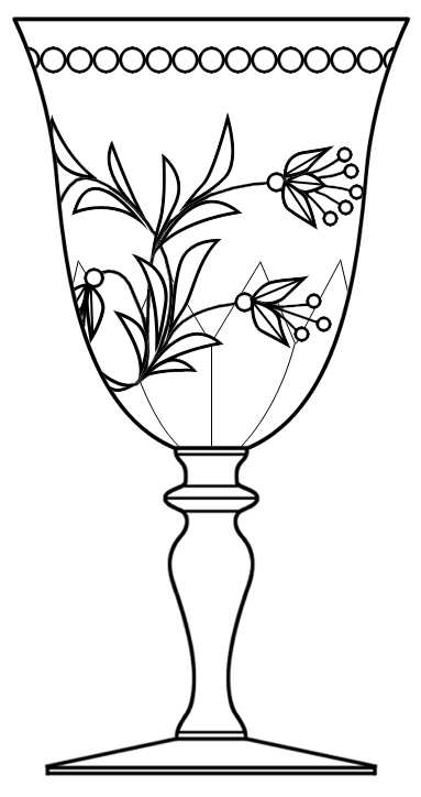 Leona Water Goblet by Hawkes-1