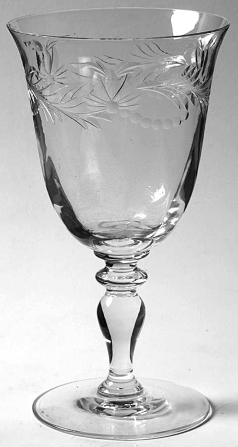 Louise Water Goblet by Hawkes-1