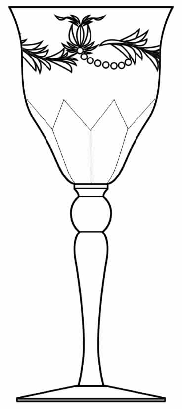 Louise Water Goblet by Hawkes-1