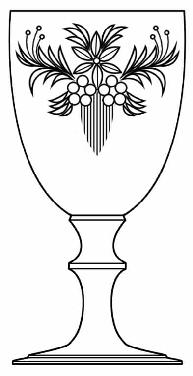 Madeira Water Goblet by Hawkes-1