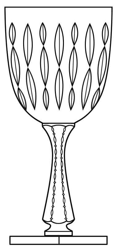 Mallory Water Goblet by Hawkes-1