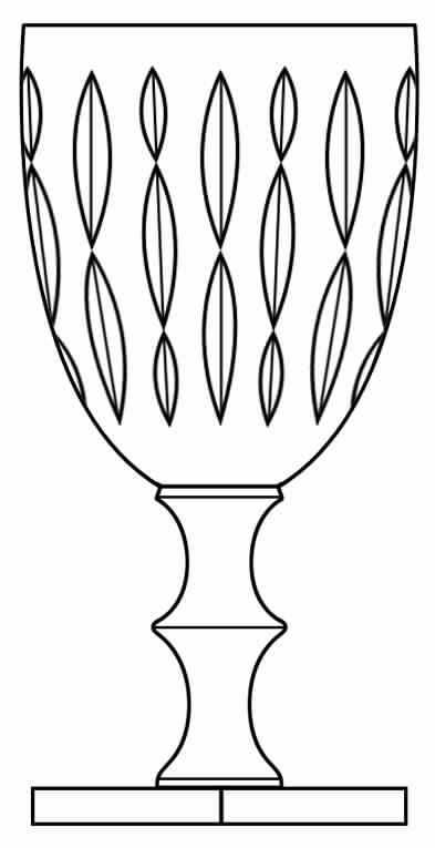 Mallory Water Goblet by Hawkes-1