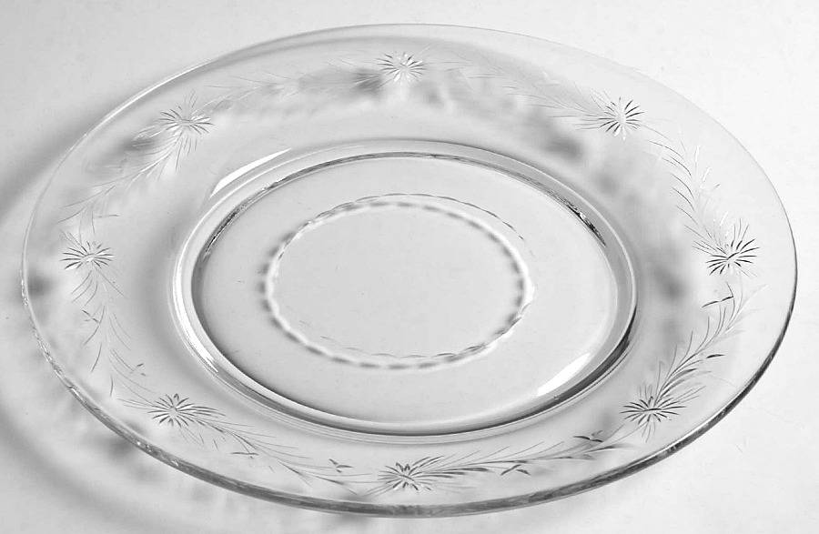 Marcella Luncheon Plate by Hawkes-1