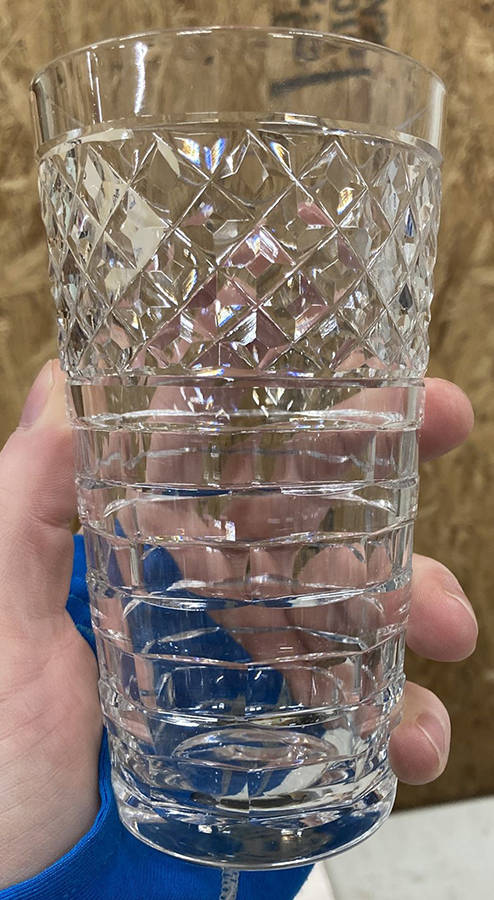 Marquis of Waterford (Square Base) Shot Glass by Hawkes-1