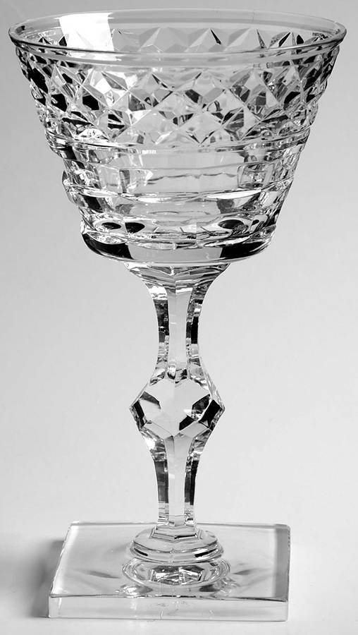 Marquis of Waterford (Square Base) Champagne/Tall Sherbet by Hawkes-1