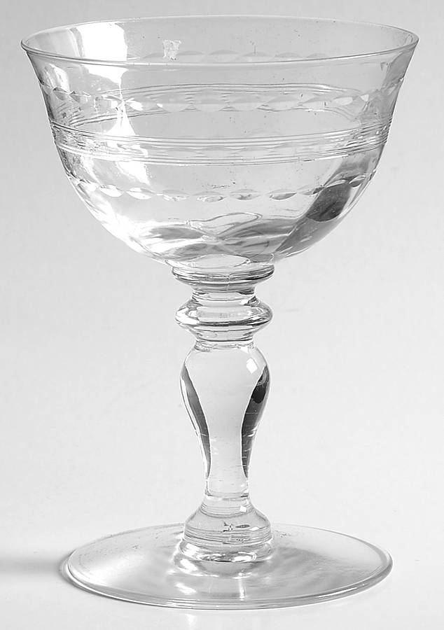 Melody (Stem #7375) Champagne/Tall Sherbet by Hawkes-1