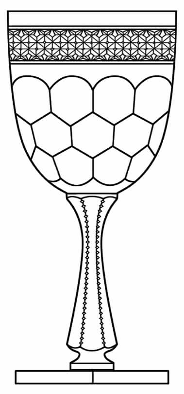 Monarch Water Goblet by Hawkes-1