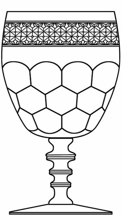 Monarch Water Goblet by Hawkes-1