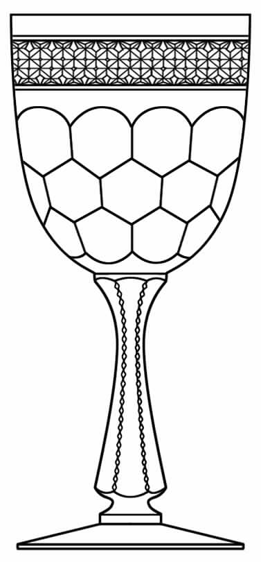 Monarch Water Goblet by Hawkes-1