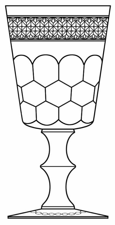 Monarch Water Goblet by Hawkes-1