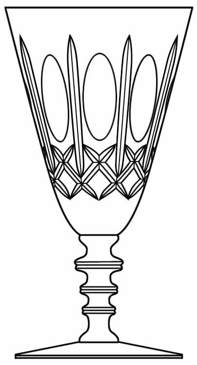 Mystic Water Goblet by Hawkes-1