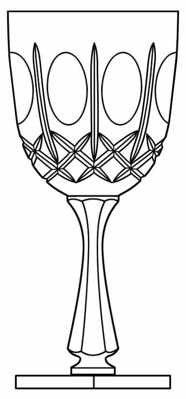 Mystic Water Goblet by Hawkes-1
