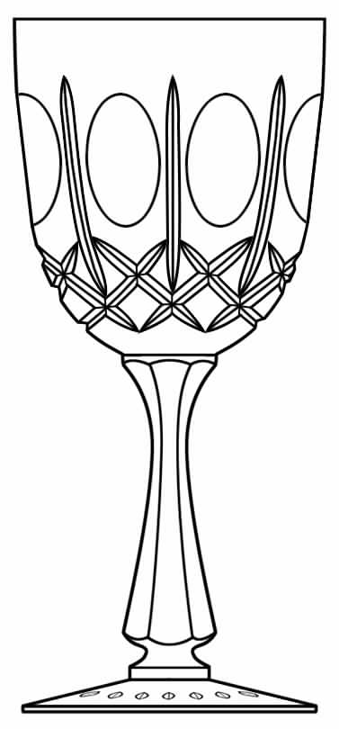 Mystic Water Goblet by Hawkes-1