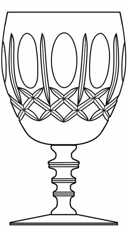 Mystic Water Goblet by Hawkes-1