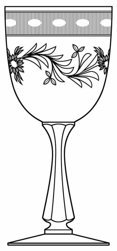 Primrose Water Goblet by Hawkes-1