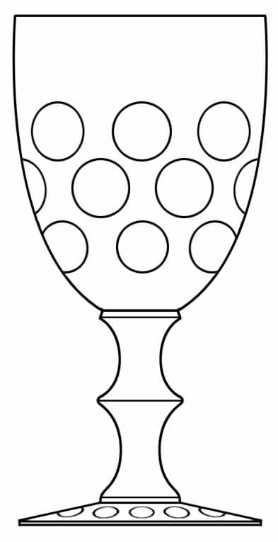 Revere (Round Foot) Water Goblet by Hawkes-1