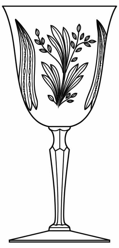Richelieu Water Goblet by Hawkes-1