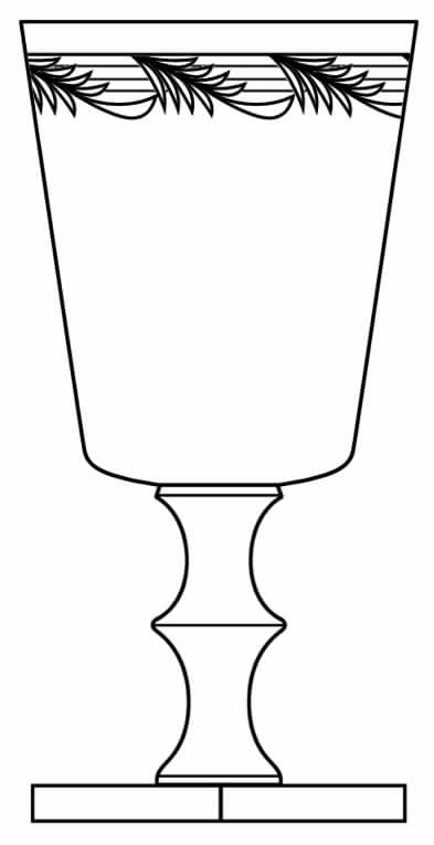 Royal (Stem 7332) Water Goblet by Hawkes-1