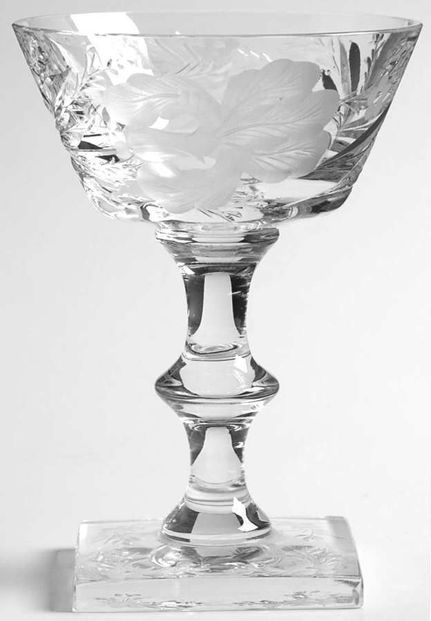 Satin Iris Champagne/Tall Sherbet by Hawkes-1