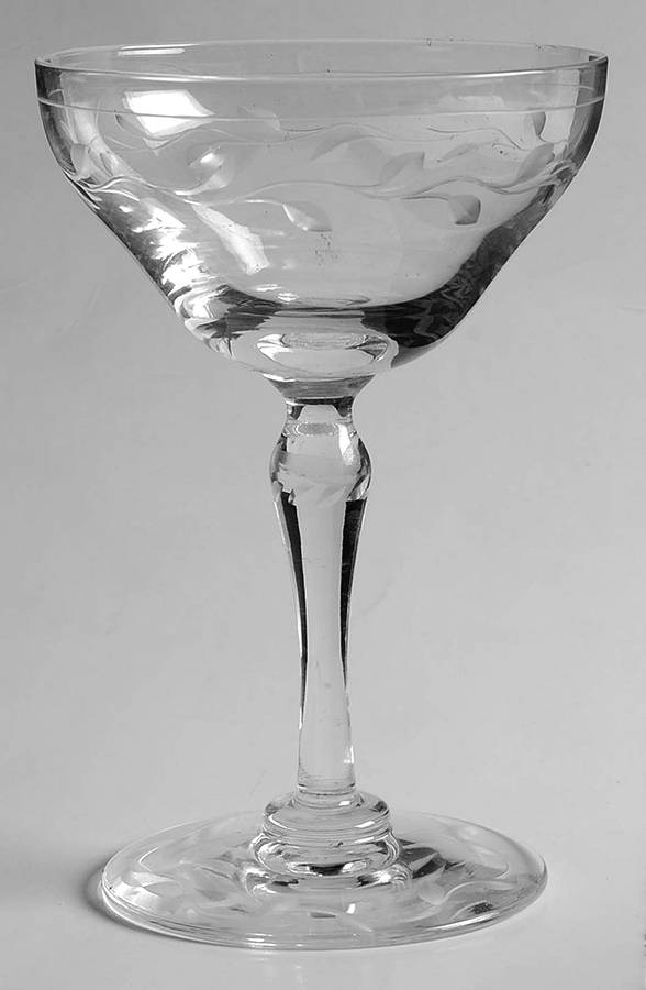 Satin L (2201, Gray Cut) Champagne/Tall Sherbet by Hawkes-1