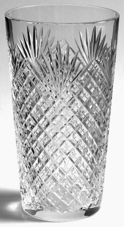 Strawberry, Diamond & Fan (#7334) 12 Oz Flat Tumbler by Hawkes-1