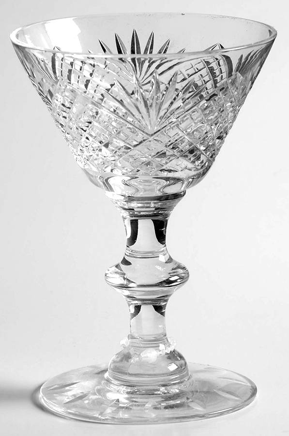Strawberry, Diamond & Fan (#7334) Liquor Cocktail by Hawkes-1