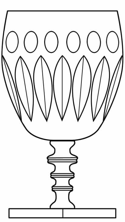 St. George Water Goblet by Hawkes-1