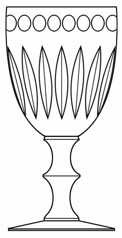 St. George Water Goblet by Hawkes-1