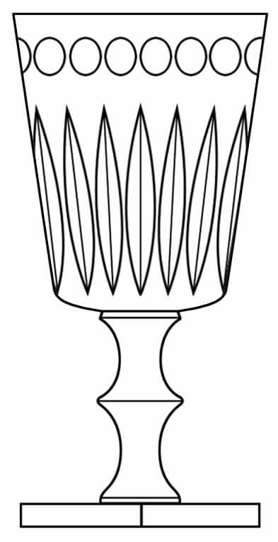St. George Water Goblet by Hawkes-1