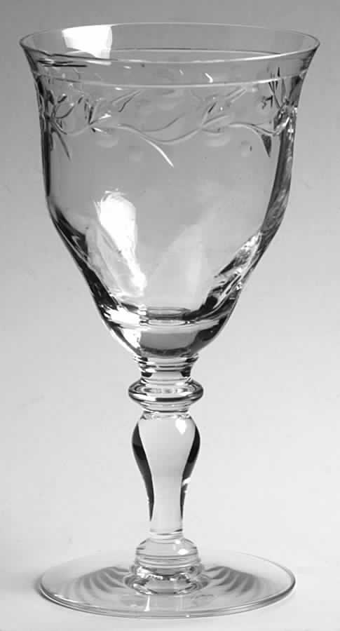 Sylvia Water Goblet by Hawkes-1