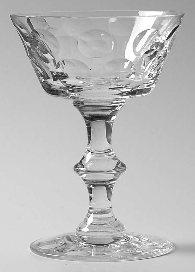 Thousand Eyes Champagne/Tall Sherbet by Hawkes-1