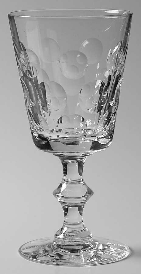 Thousand Eyes Water Goblet by Hawkes-1