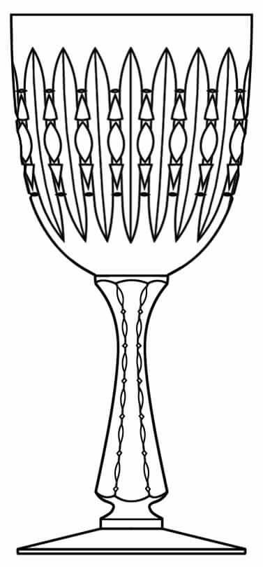 Triumph Water Goblet by Hawkes-1