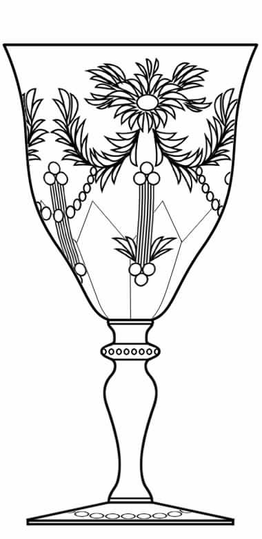 Victoria Water Goblet by Hawkes-1