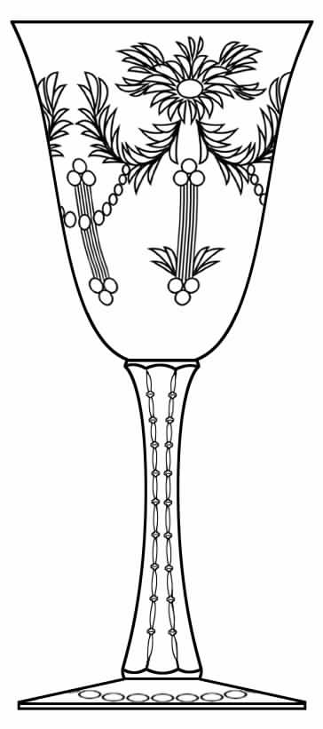 Victoria Water Goblet by Hawkes-1