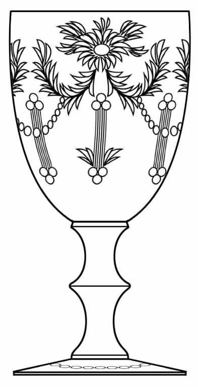 Victoria Water Goblet by Hawkes-1