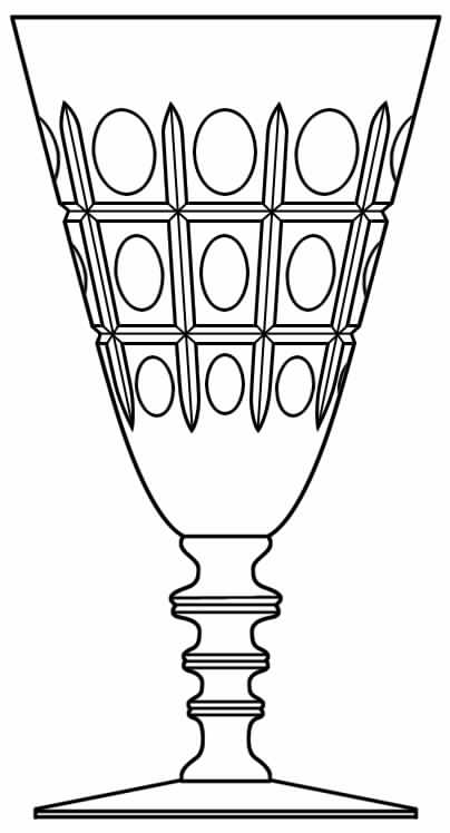 Wexford Water Goblet by Hawkes-1