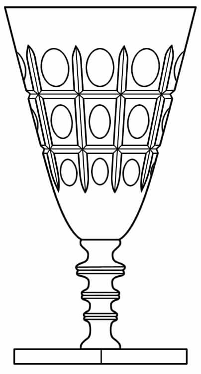 Wexford Water Goblet by Hawkes-1
